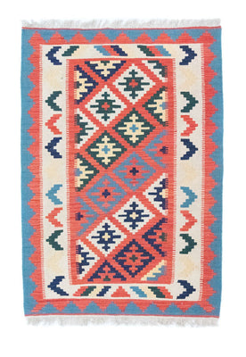 Tapis Kelim - Oriental - 146 x 102 cm - orange