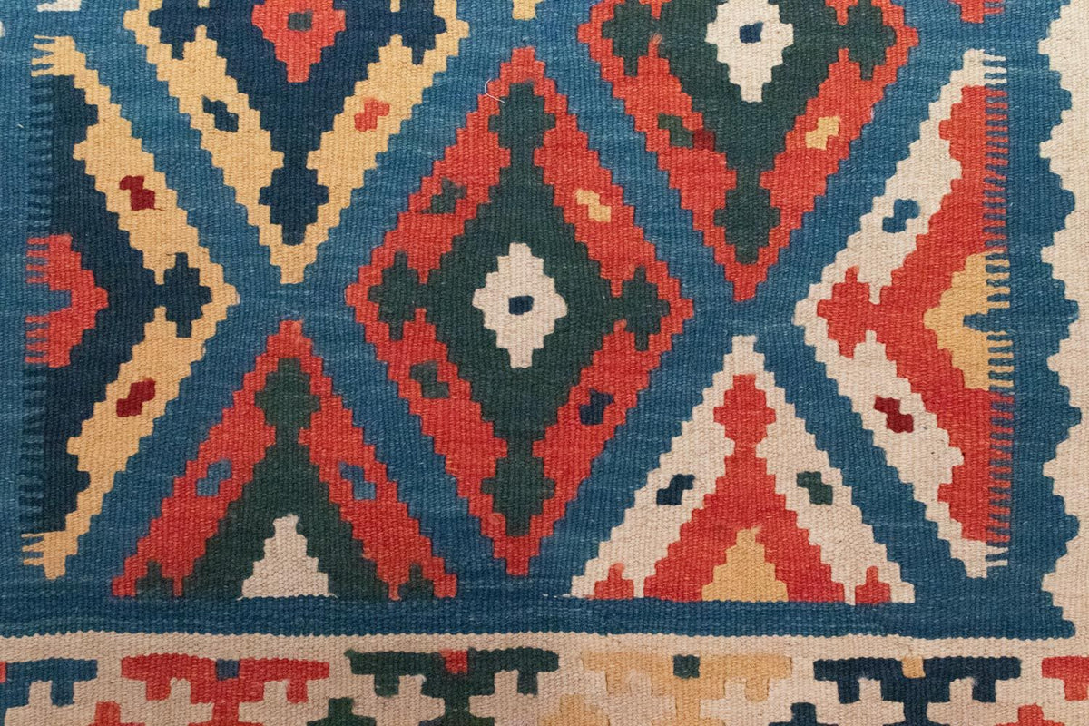 Tapis Kelim - Oriental - 154 x 103 cm - bleu
