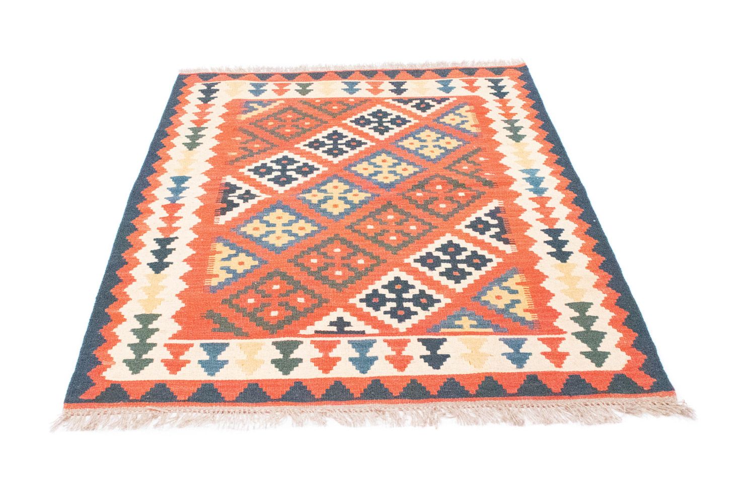 Tapis Kelim - Oriental - 154 x 101 cm - orange