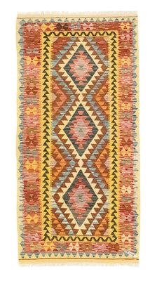 Tapis de couloir Tapis Kelim - Oriental - 200 x 99 cm - multicolore
