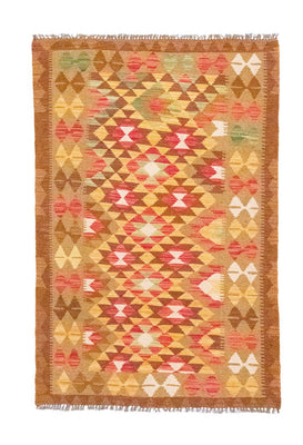 Tapis Kelim - Oriental - 152 x 95 cm - orange