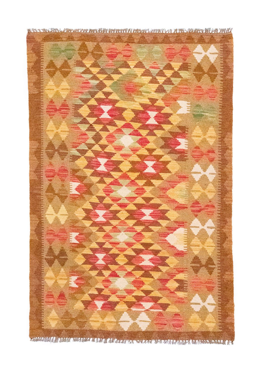Tapis Kelim - Oriental - 152 x 95 cm - orange