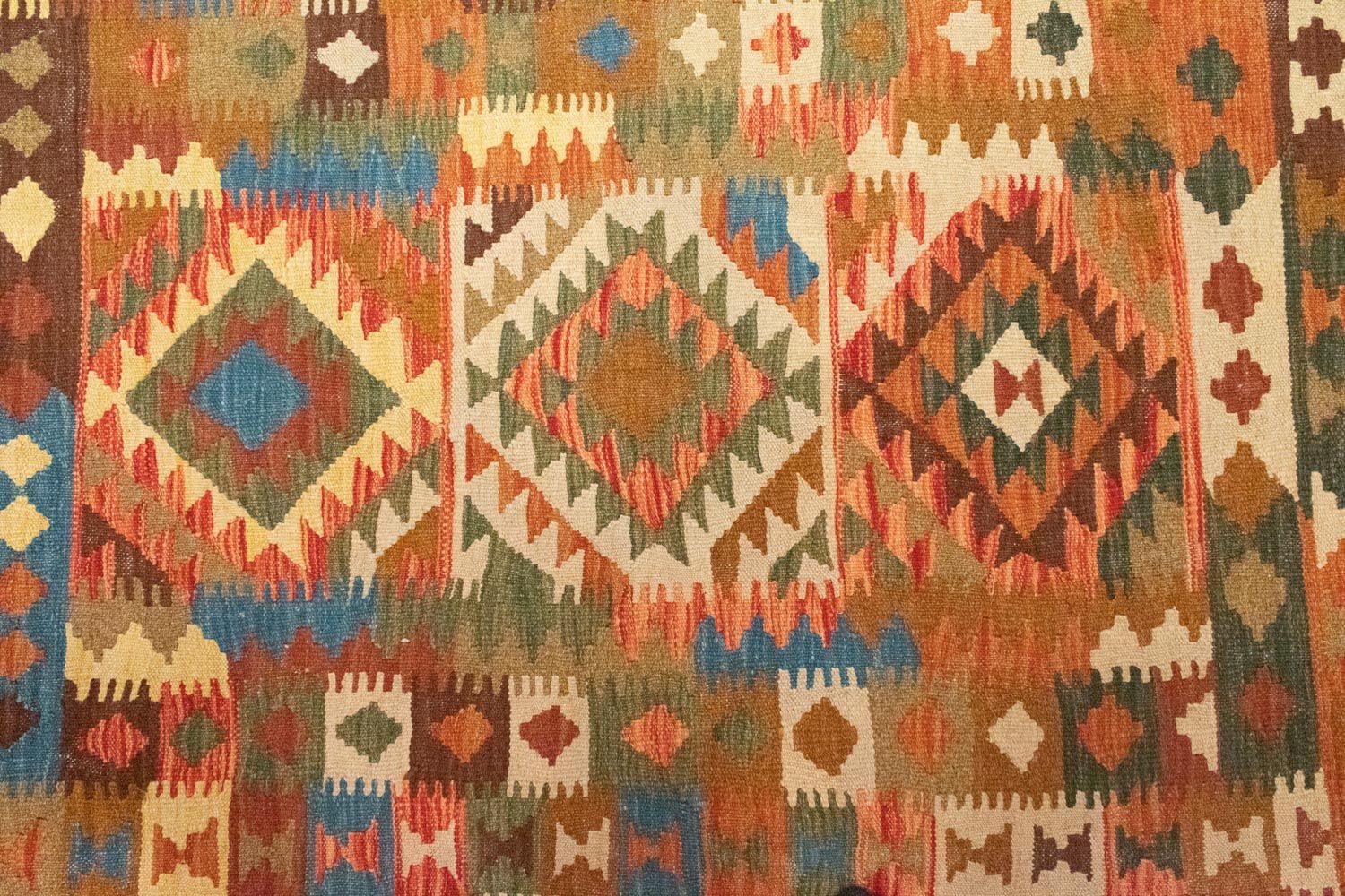 Tapis Kelim - Oriental - 146 x 100 cm - orange