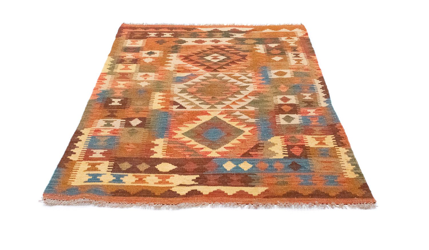 Tapis Kelim - Oriental - 146 x 100 cm - orange