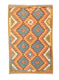 Tapis Kelim - Oriental - 158 x 100 cm - multicolore