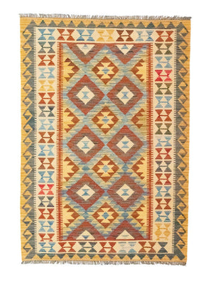 Tapis Kelim - Oriental - 156 x 108 cm - beige