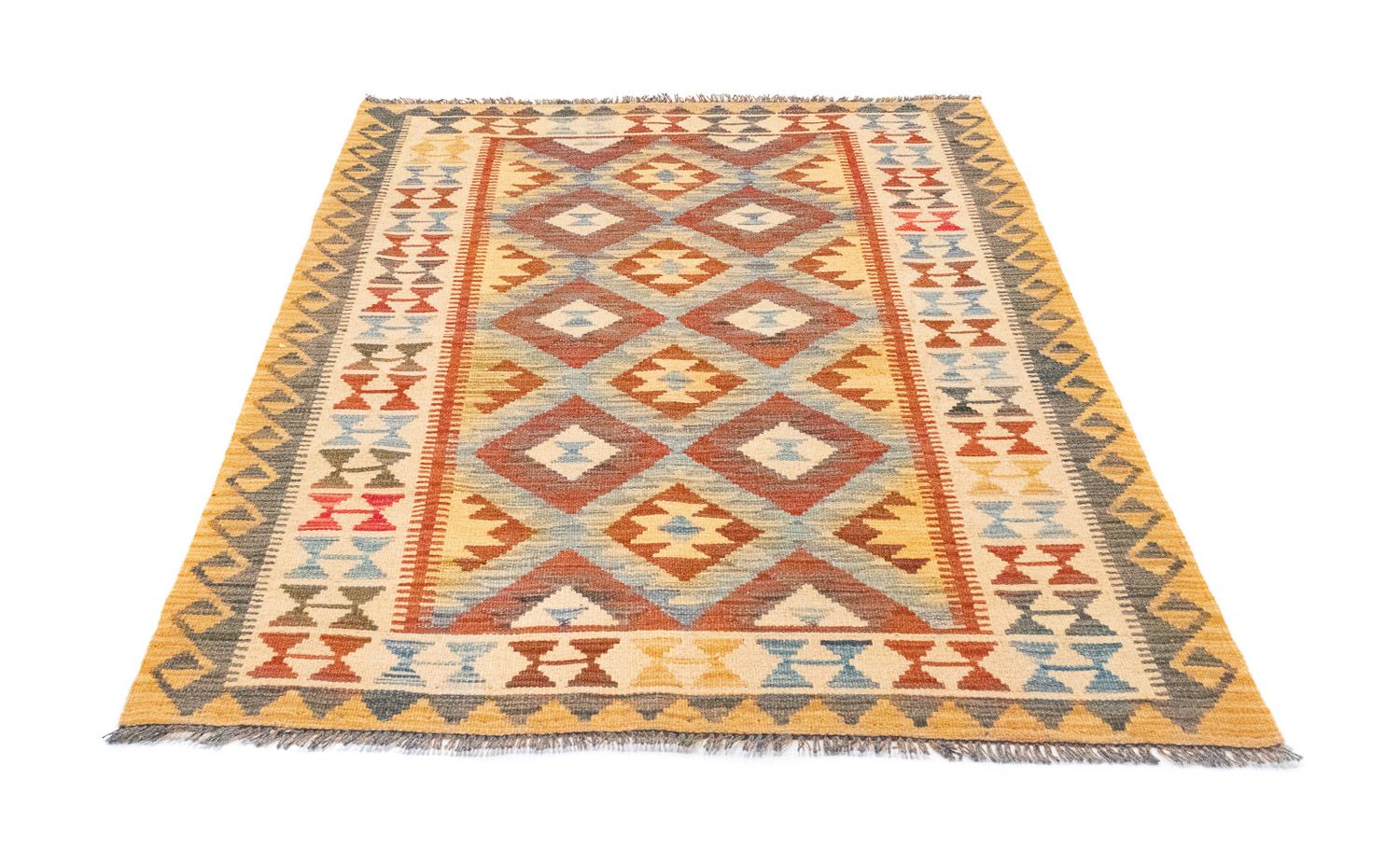 Tapis Kelim - Oriental - 156 x 108 cm - beige