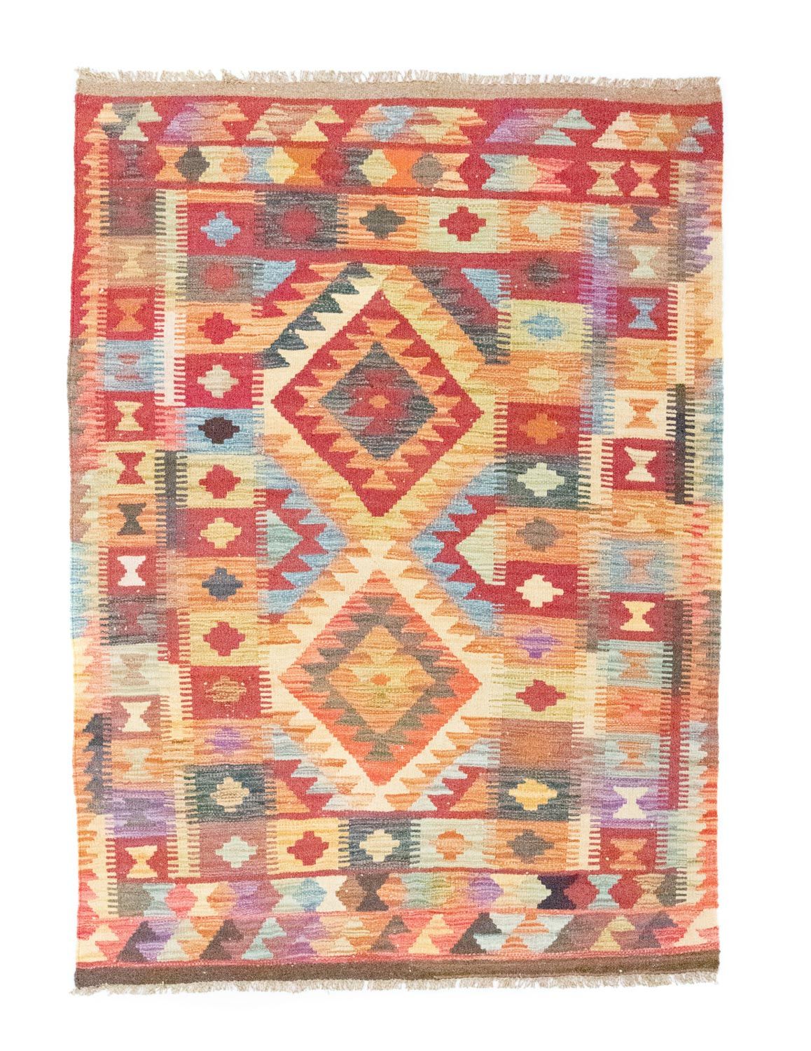 Tapis Kelim - Oriental - 151 x 106 cm - multicolore