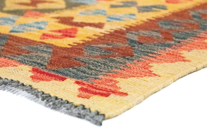 Tapis Kelim - Oriental - 149 x 98 cm - jaune