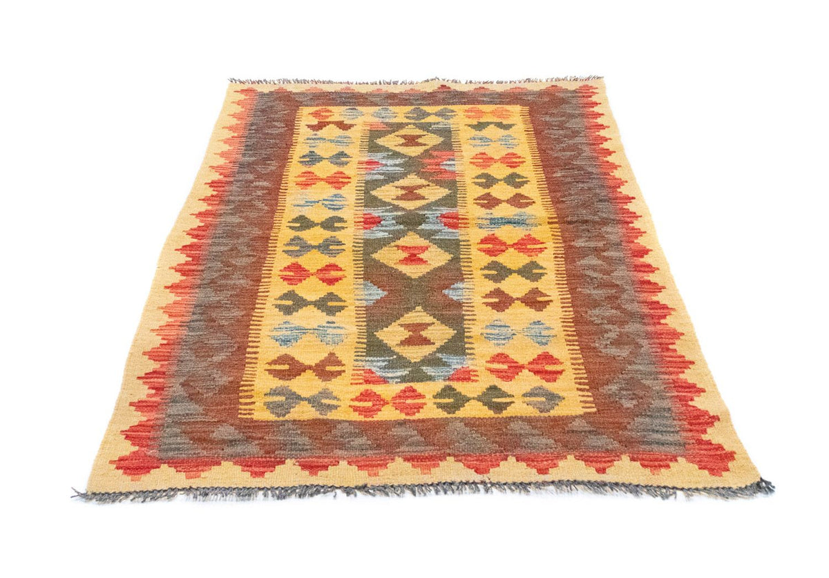 Tapis Kelim - Oriental - 149 x 98 cm - jaune