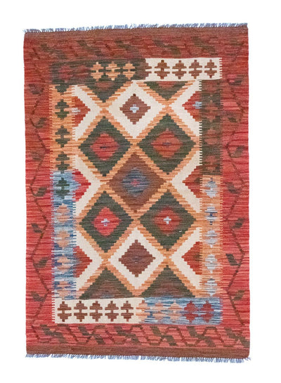 Kilim afghan Tapis 104x152cm