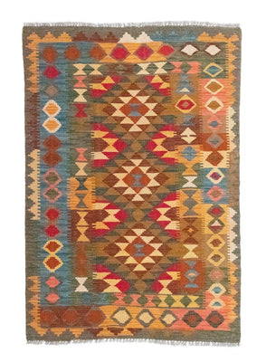 Tapis Kelim - Oriental - 152 x 102 cm - multicolore