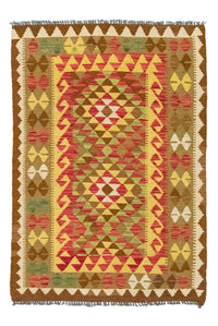 Tapis Kelim - Oriental - 148 x 100 cm - marron