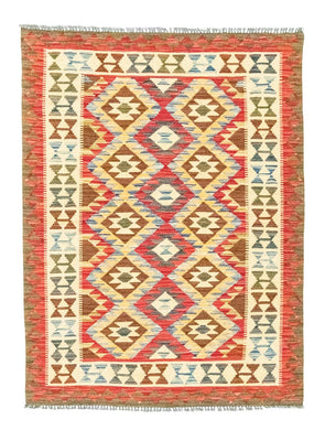 Tapis Kelim - Oriental - 141 x 102 cm - orange