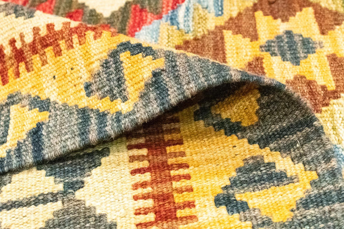 Tapis Kelim - Oriental - 156 x 105 cm - vert