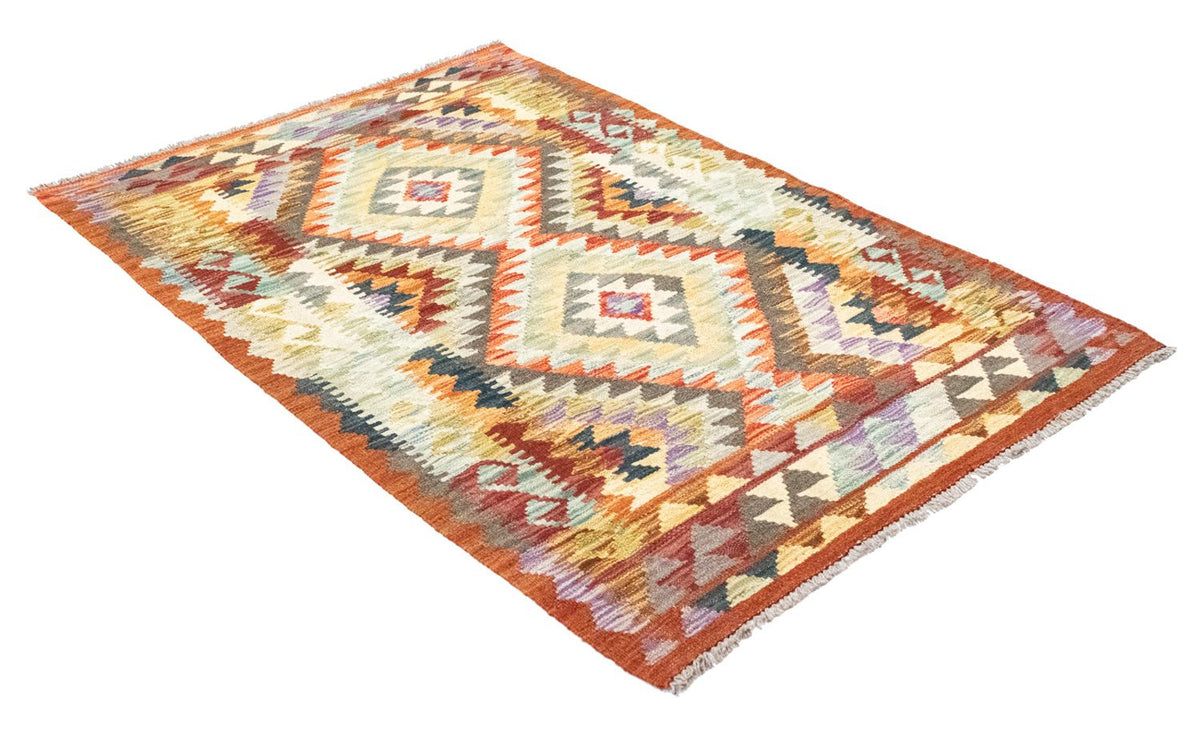 Tapis Kelim - Oriental - 147 x 97 cm - orange