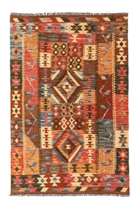 Tapis Kelim - Oriental - 159 x 103 cm - multicolore