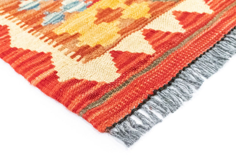 Tapis de couloir Tapis Kelim - Oriental - 190 x 99 cm - rouge