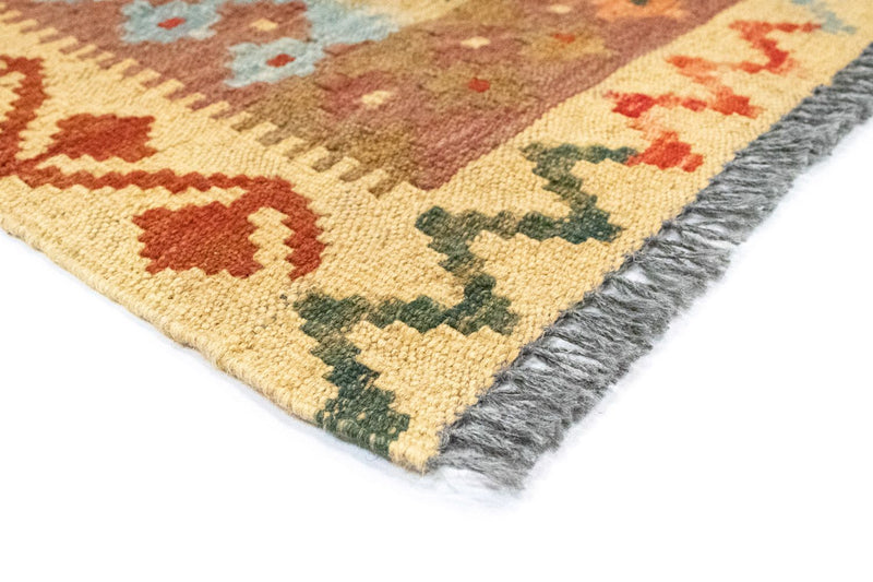Tapis Kelim - Oriental carré  - 115 x 106 cm - multicolore