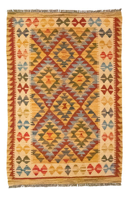 Tapis Kelim - Oriental - 126 x 80 cm - orange