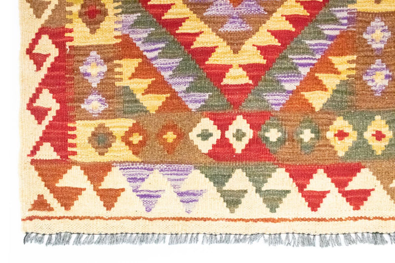 Tapis Kelim - Oriental - 117 x 75 cm - rouge