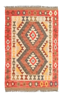 Tapis Kelim - Oriental - 120 x 77 cm - orange