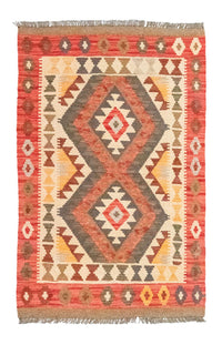 Tapis Kelim - Oriental - 120 x 77 cm - orange