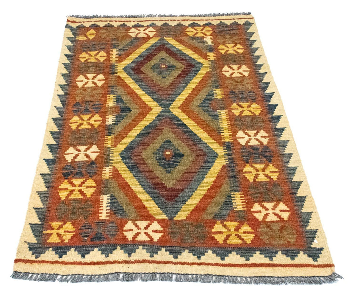 Tapis Kelim - Oriental - 127 x 83 cm - marron