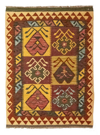 Tapis Kelim - Oriental - 131 x 88 cm - marron