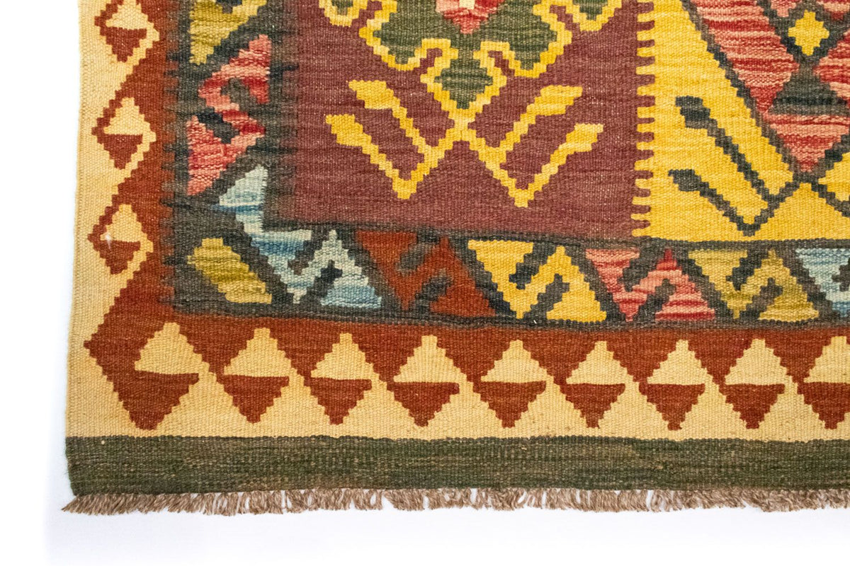 Tapis Kelim - Oriental - 131 x 88 cm - marron