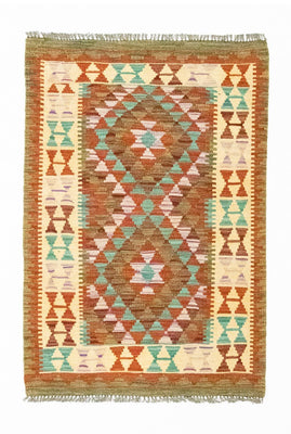 Tapis Kelim - Oriental - 114 x 77 cm - multicolore