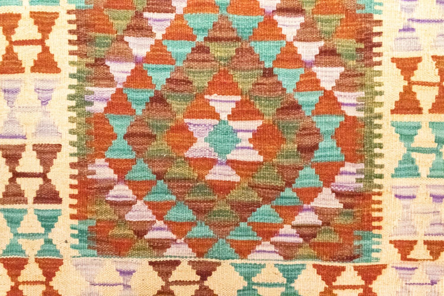Tapis Kelim - Oriental - 114 x 77 cm - multicolore
