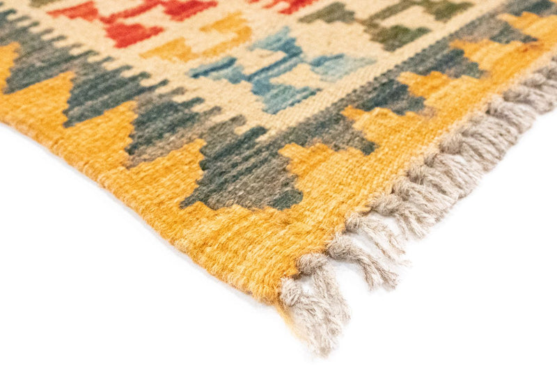 Tapis Kelim - Oriental - 131 x 82 cm - jaune