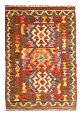 Tapis Kelim - Oriental - 119 x 82 cm - marron