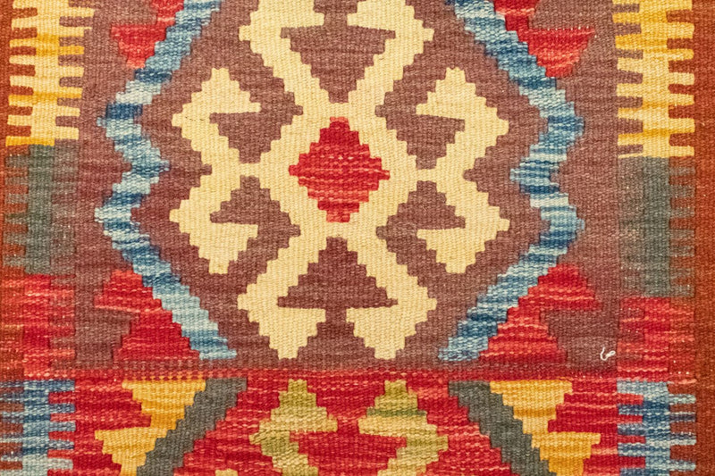 Tapis Kelim - Oriental - 119 x 82 cm - marron