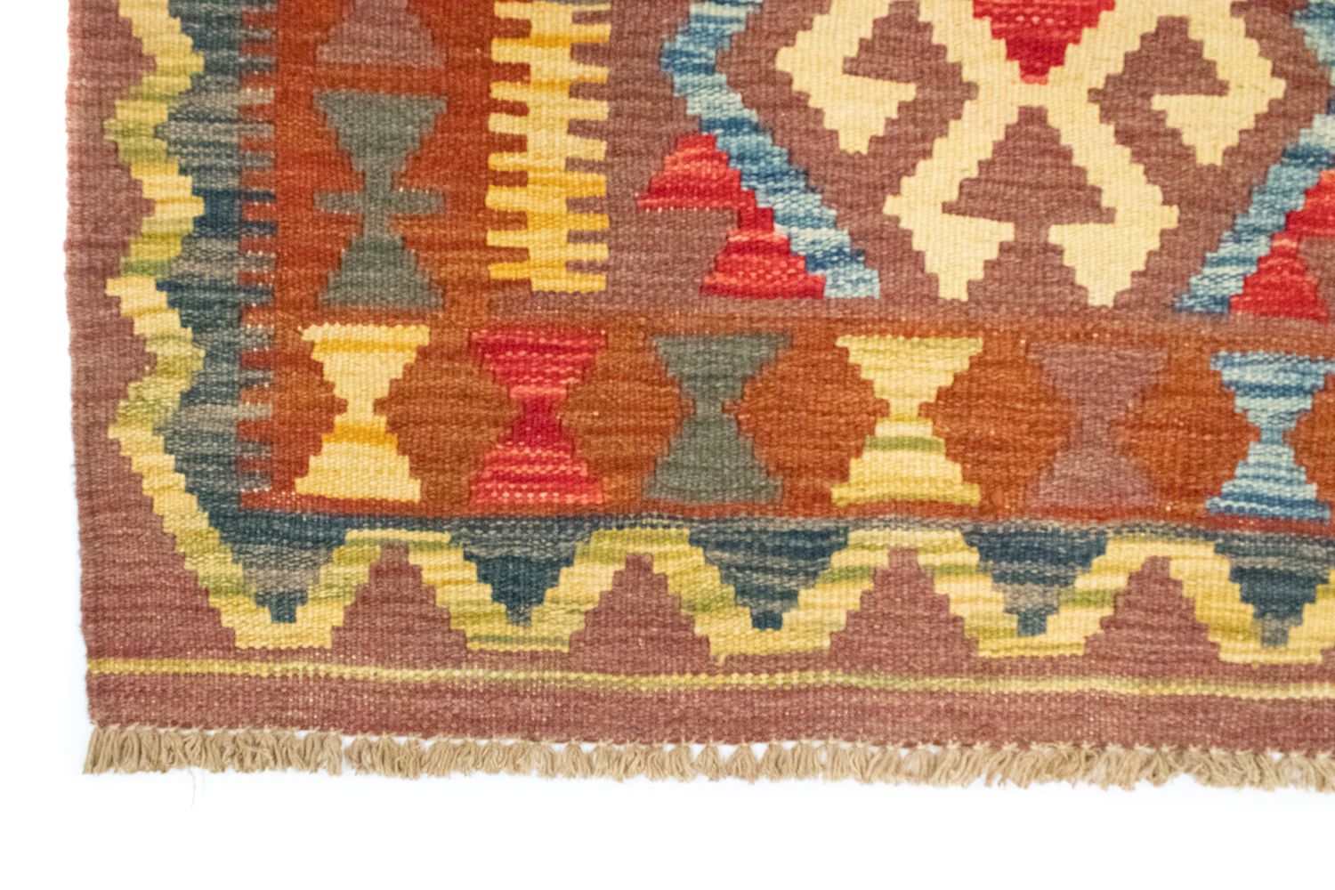 Tapis Kelim - Oriental - 119 x 82 cm - marron