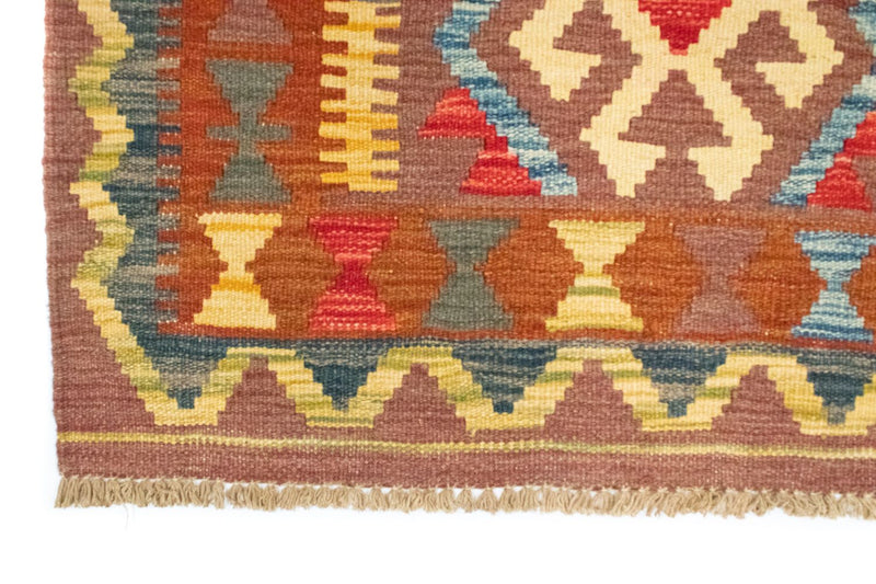 Tapis Kelim - Oriental - 119 x 82 cm - marron