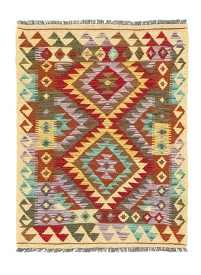 Tapis Kelim - Oriental - 109 x 80 cm - multicolore