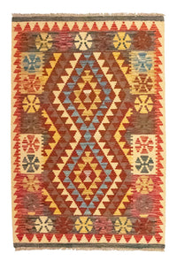 Tapis Kelim - Oriental - 120 x 79 cm - orange