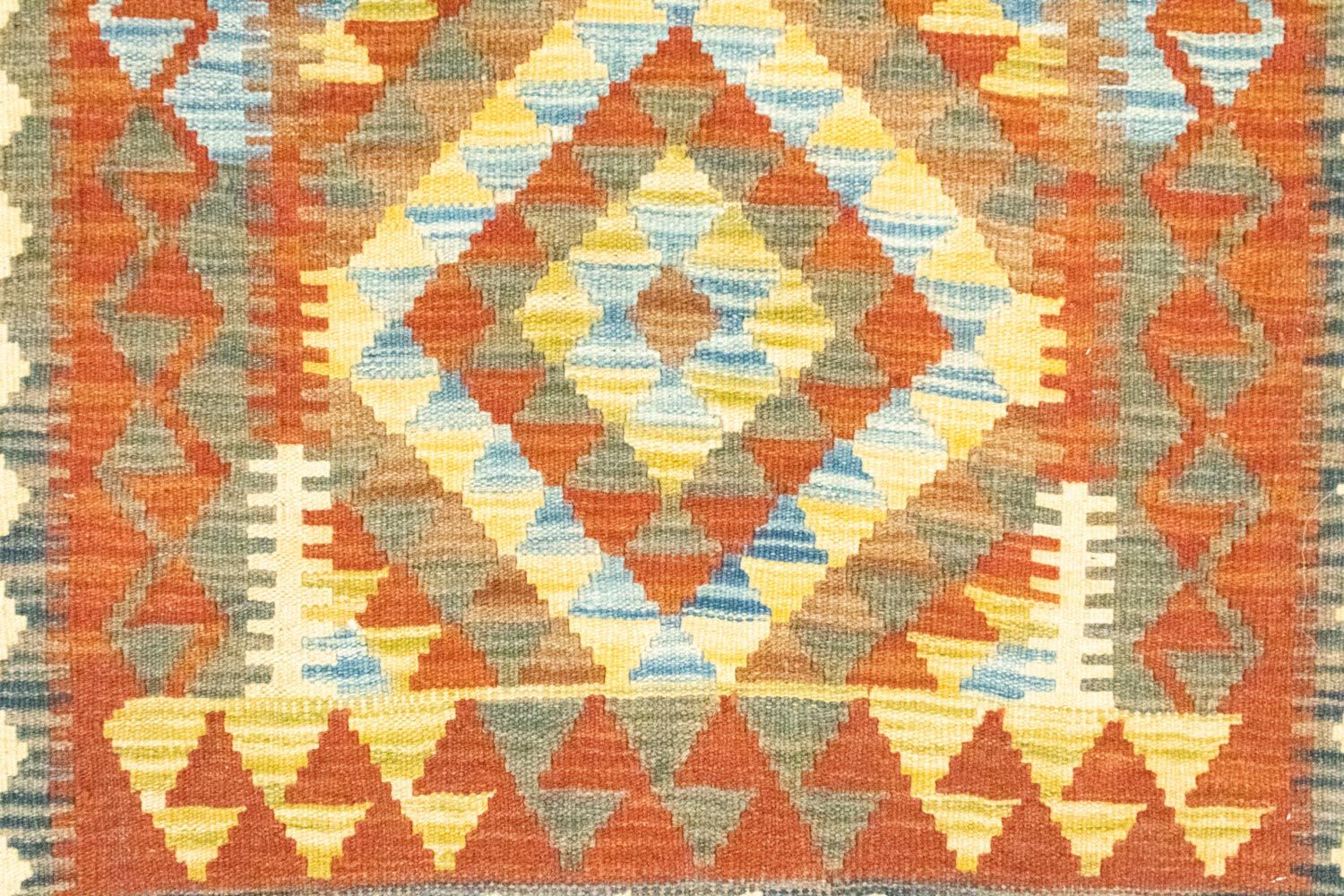 Tapis Kelim - Oriental - 117 x 78 cm - marron