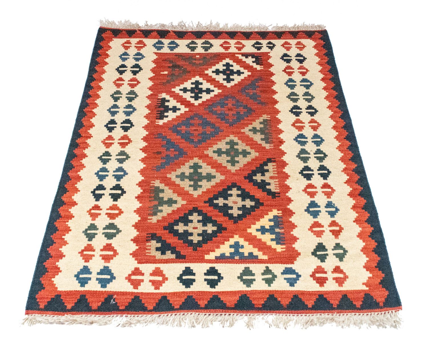 Tapis Kelim - Oriental - 118 x 79 cm - multicolore