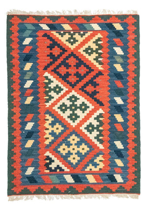 Tapis Kelim - Oriental - 117 x 81 cm - orange