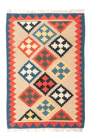 Tapis Kelim - Oriental - 120 x 83 cm - beige