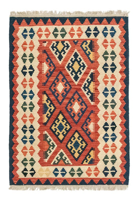 Tapis Kelim - Oriental - 123 x 85 cm - orange
