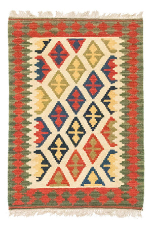 Tapis Kelim - Oriental - 119 x 82 cm - orange