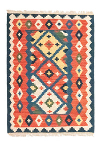 Tapis Kelim - Oriental - 123 x 83 cm - orange