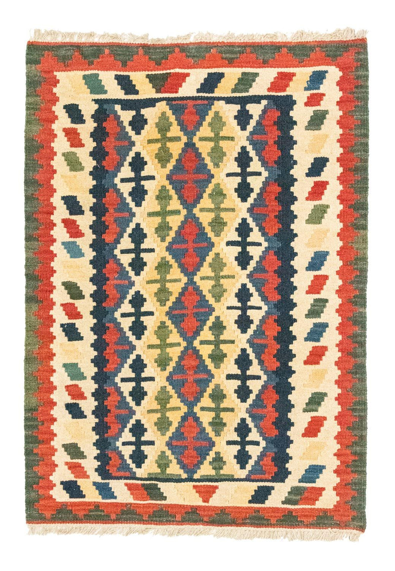 Tapis Kelim - Oriental - 123 x 86 cm - orange