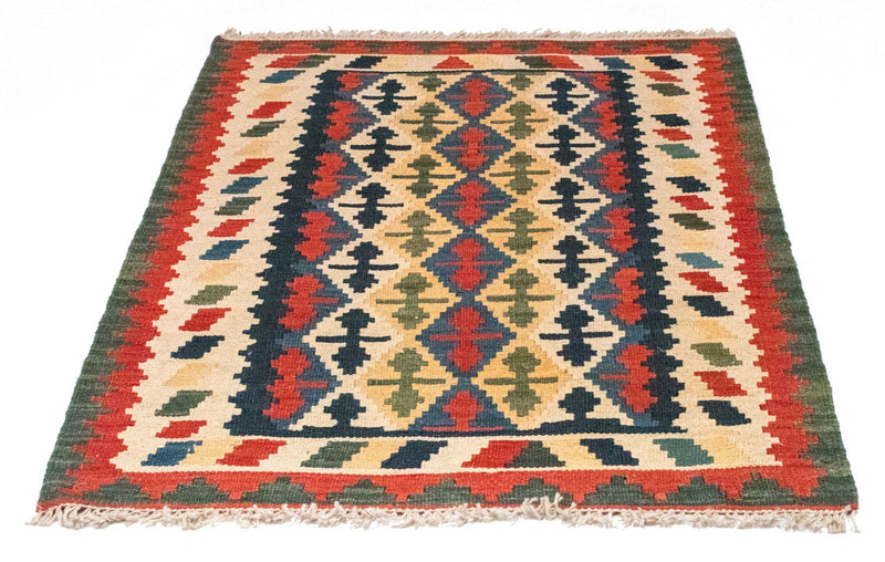 Tapis Kelim - Oriental - 123 x 86 cm - orange