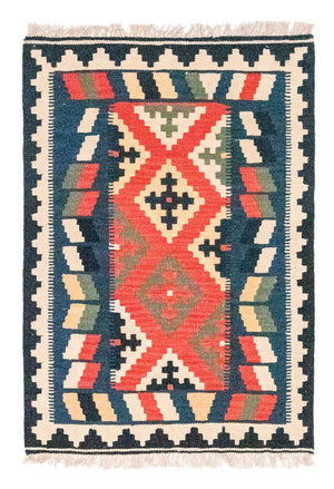 Tapis Kelim - Oriental - 117 x 79 cm - orange