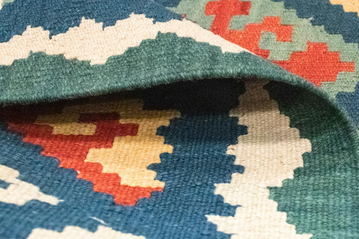 Tapis Kelim - Oriental - 123 x 84 cm - bleu